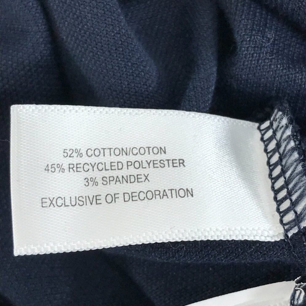 Cutter & Buck Long Sleeve Polo Shirt Men's Large Tall Navy Blue Performance Golf - Picture 9 of 10